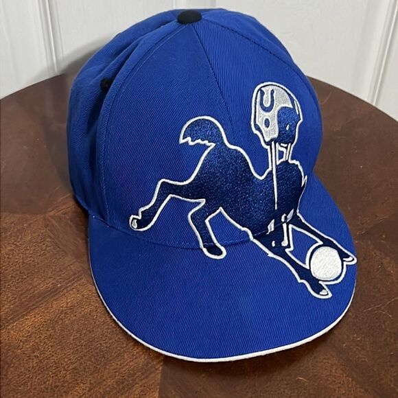π₯π Vintage INDIANAPOLIS COLTS NFL Gridiron Classic Fittedβ7 1/4β Hat EXCELLENT - Picture 2 of 9